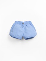Shorts in a mixture of linen and organic cotton