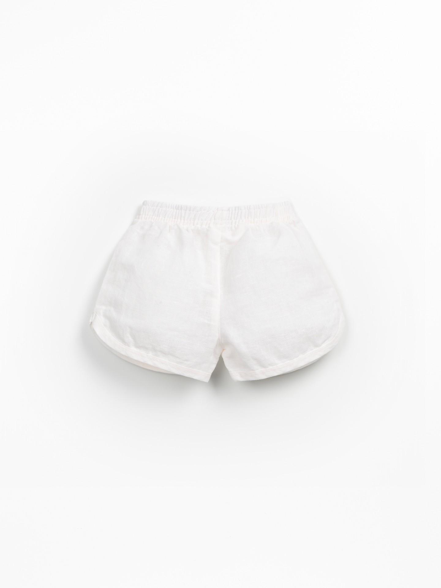 Short en mélange de lin et coton biologique