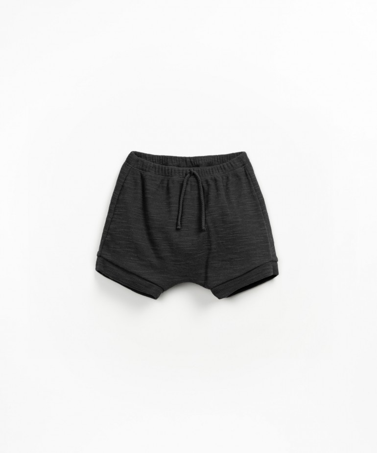 Organic cotton jersey shorts