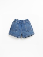 Cal��o de ganga com bolsos