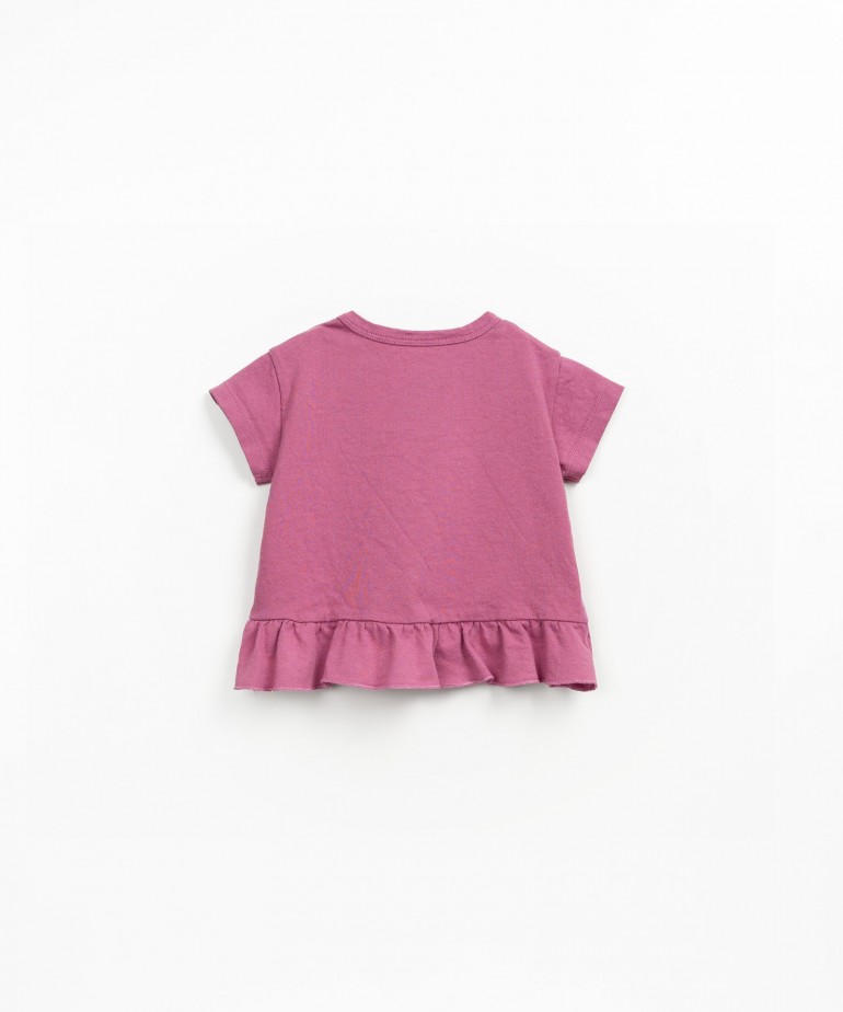 Camiseta con fibras recicladas