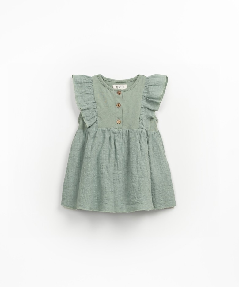 organic cotton baby dress Handmade Organic Cotton Eyelet Baby Dress