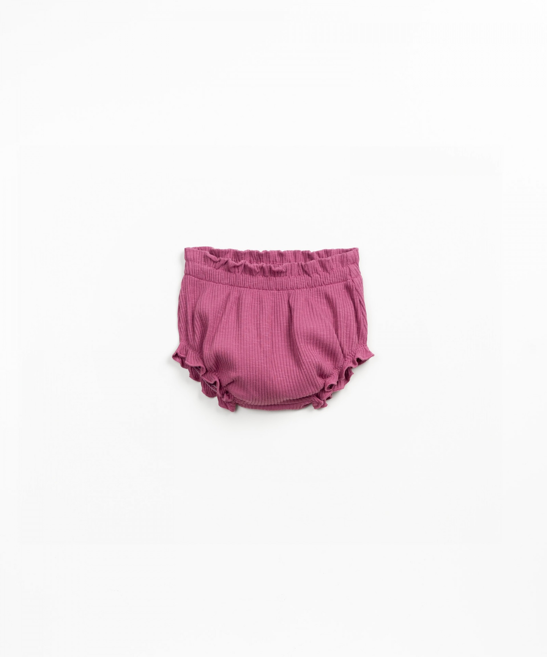 Organic cotton briefs with ruffle