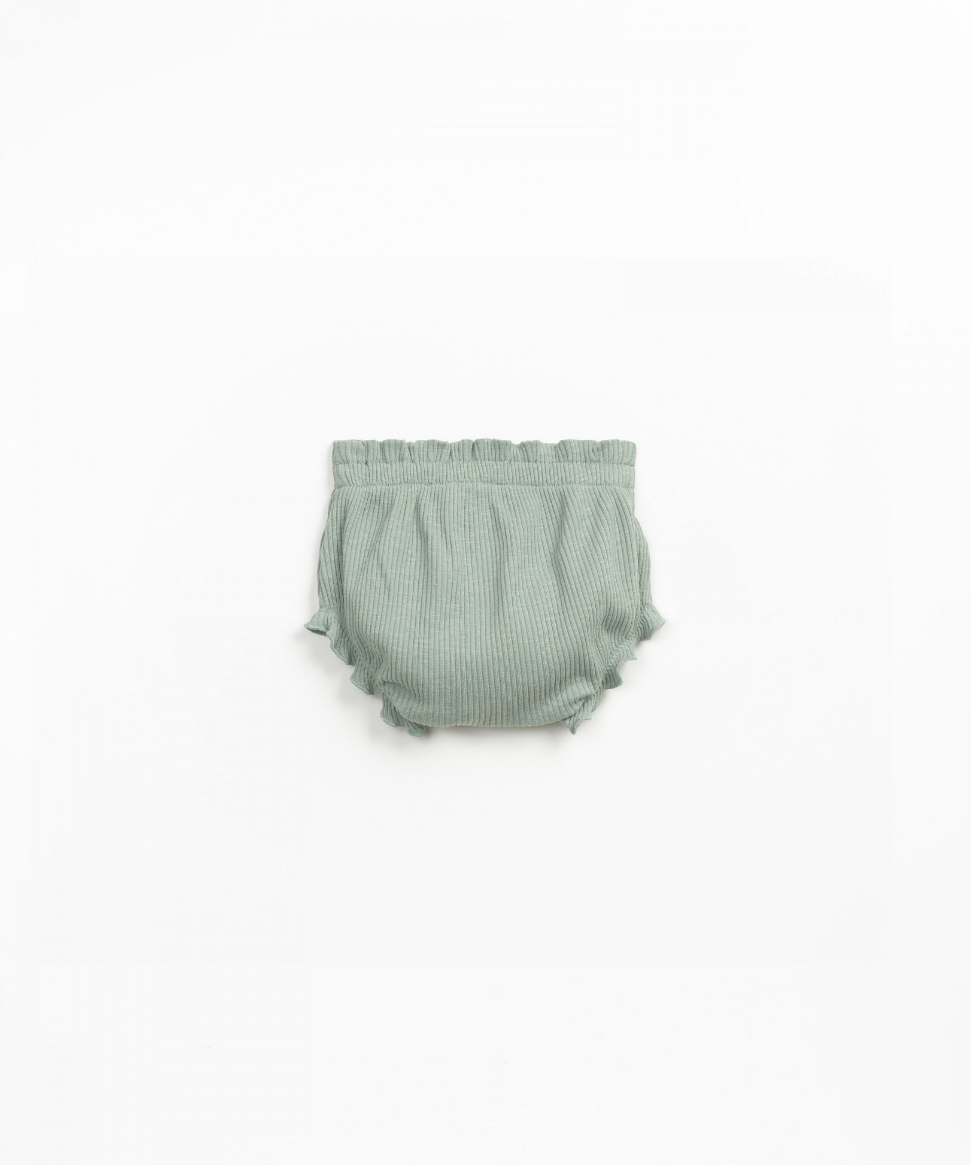 Organic cotton briefs with frill