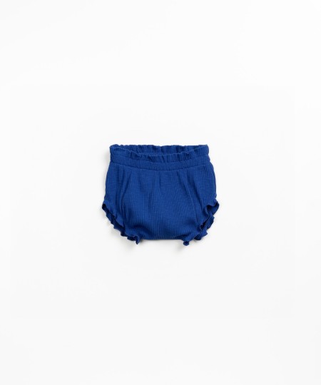 Ribbed organic cotton briefs