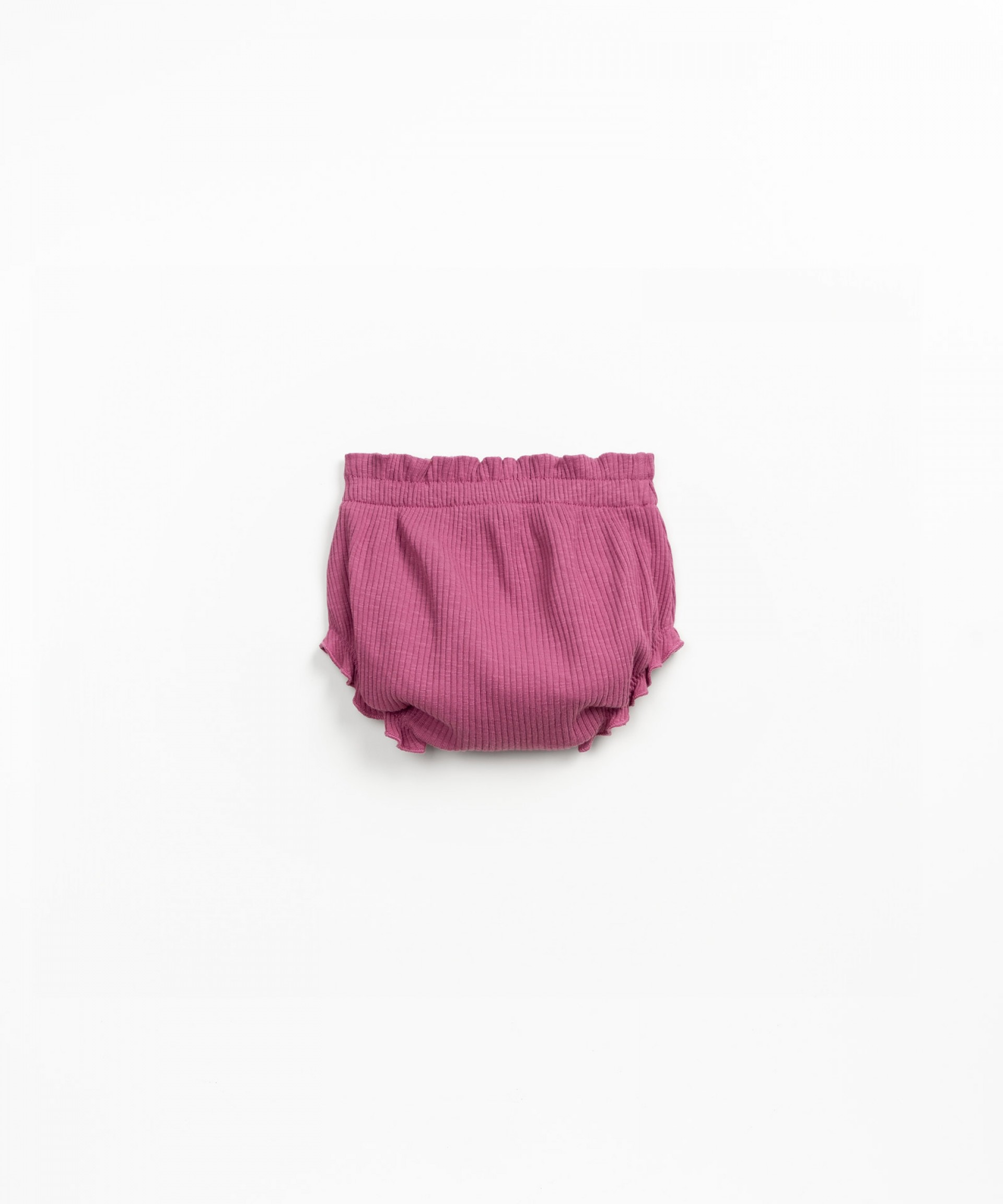 Organic cotton briefs with ruffle