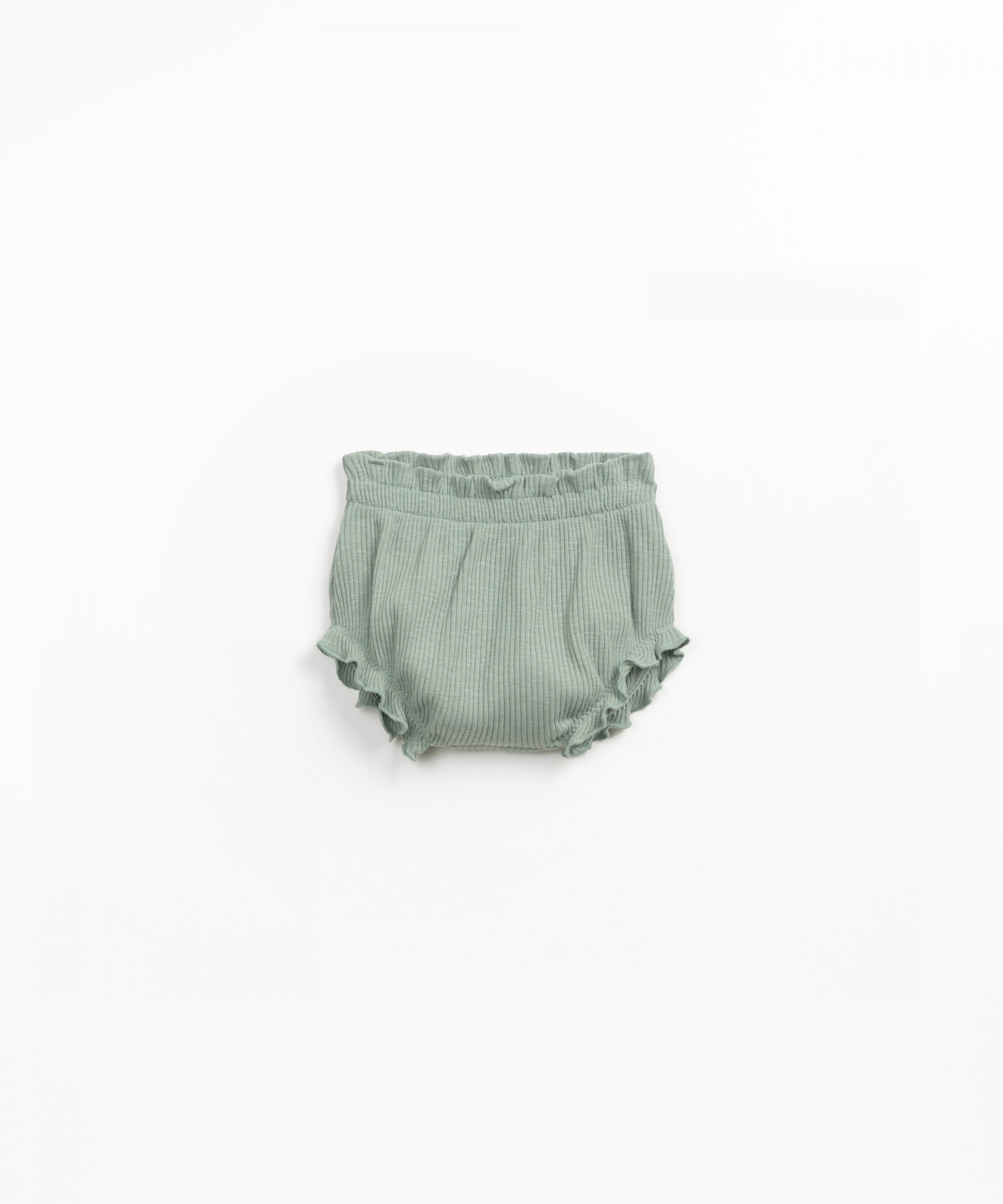 Organic cotton briefs with frill