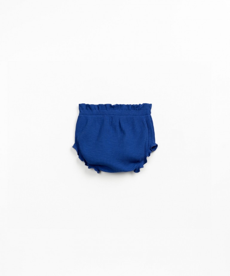 Braguitas acanaladas de algodn orgnico