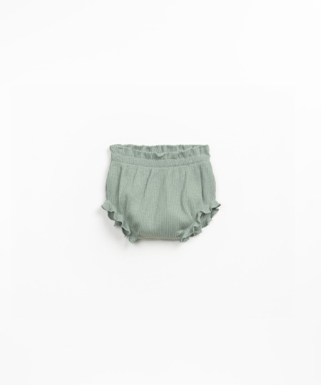 Ribbed organic cotton briefs