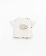 Camiseta anti-UV con diseo en la parte delantera