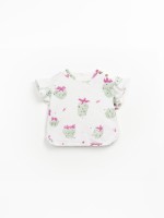 T-shirt a maniche corte con stampa di fragole T-shirt a maniche corte con stampa di fragole