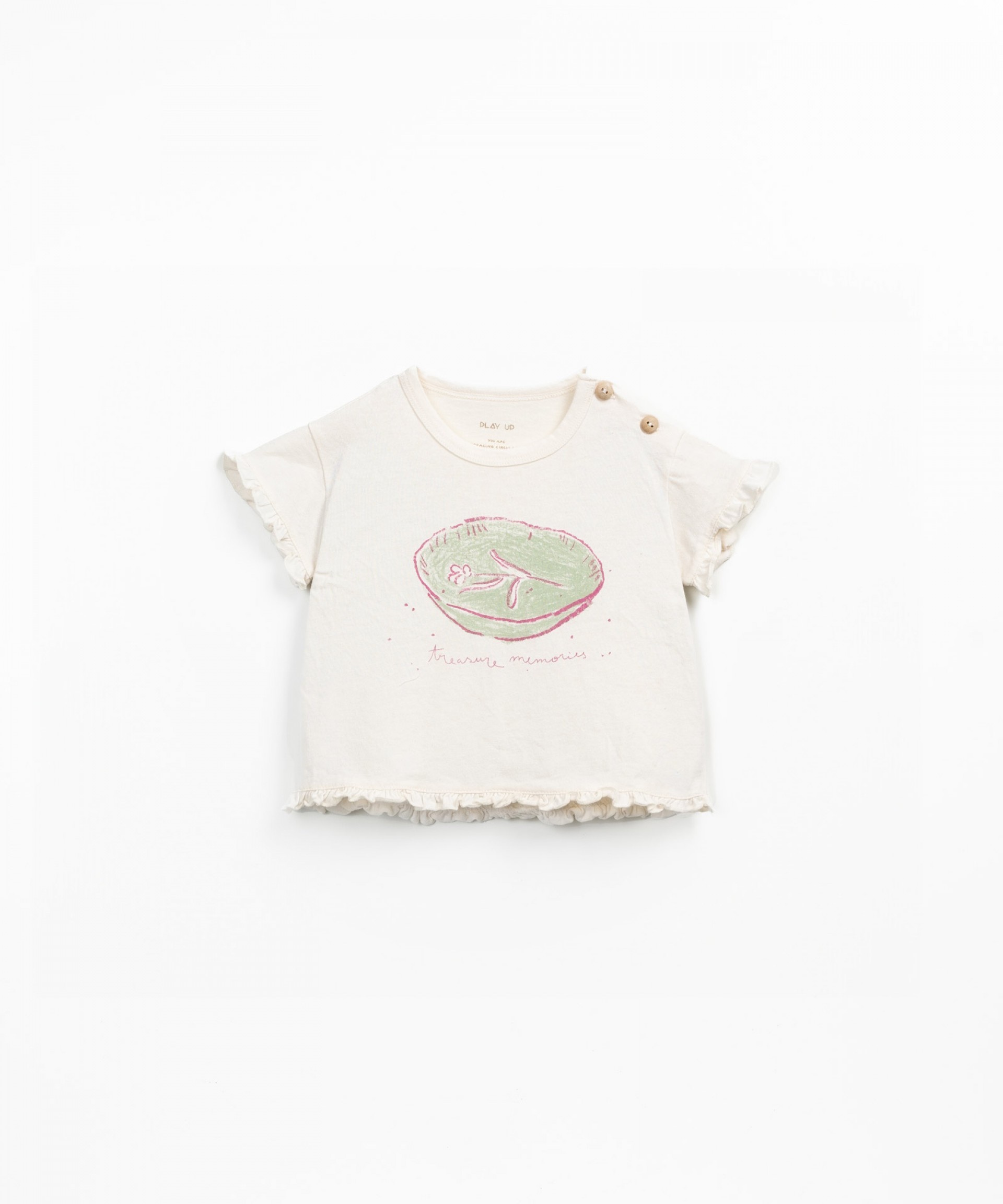 Camiseta anti-UV con diseo en la parte delantera