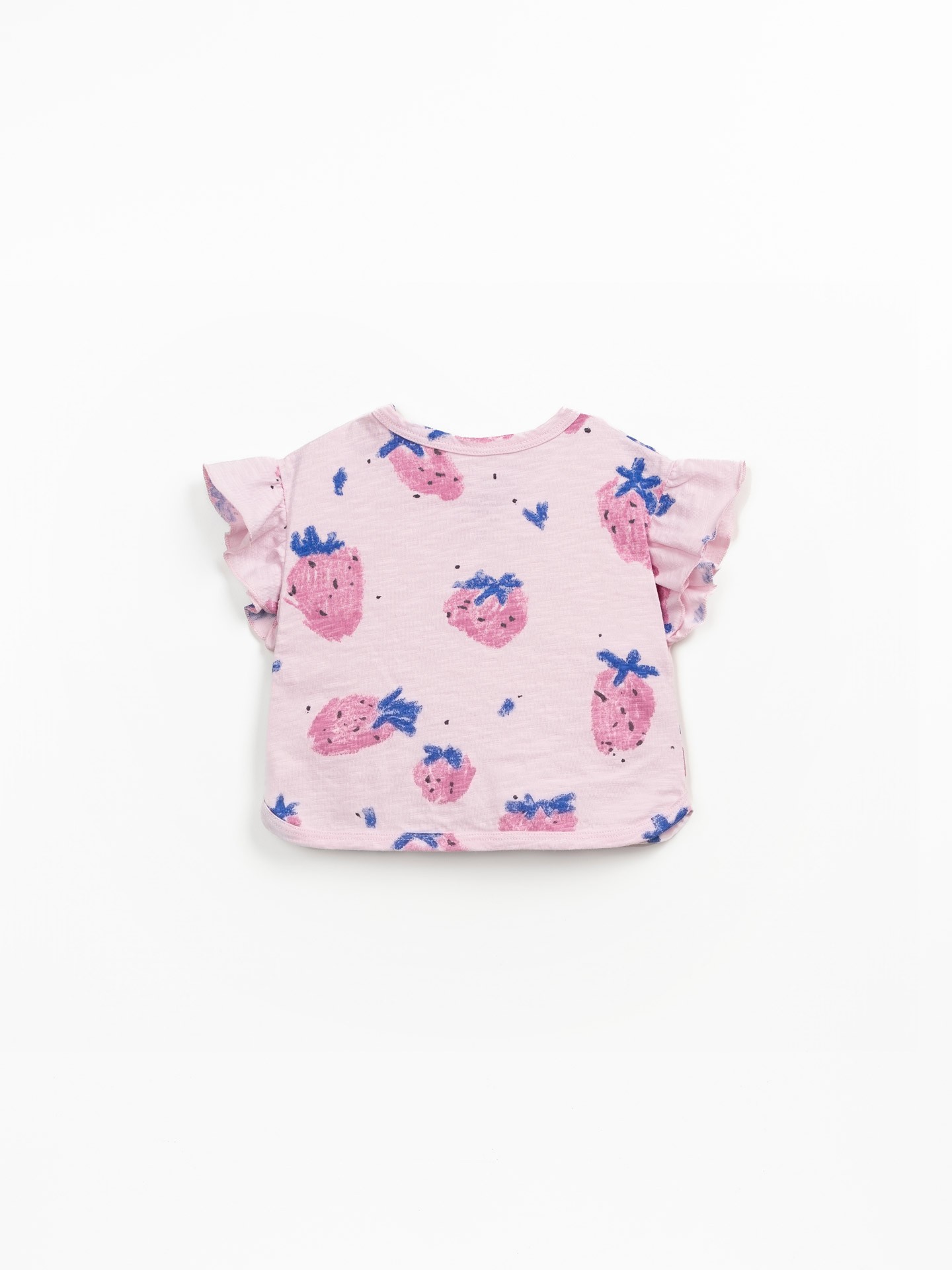 T-shirt à manches courtes avec imprimé de fraises