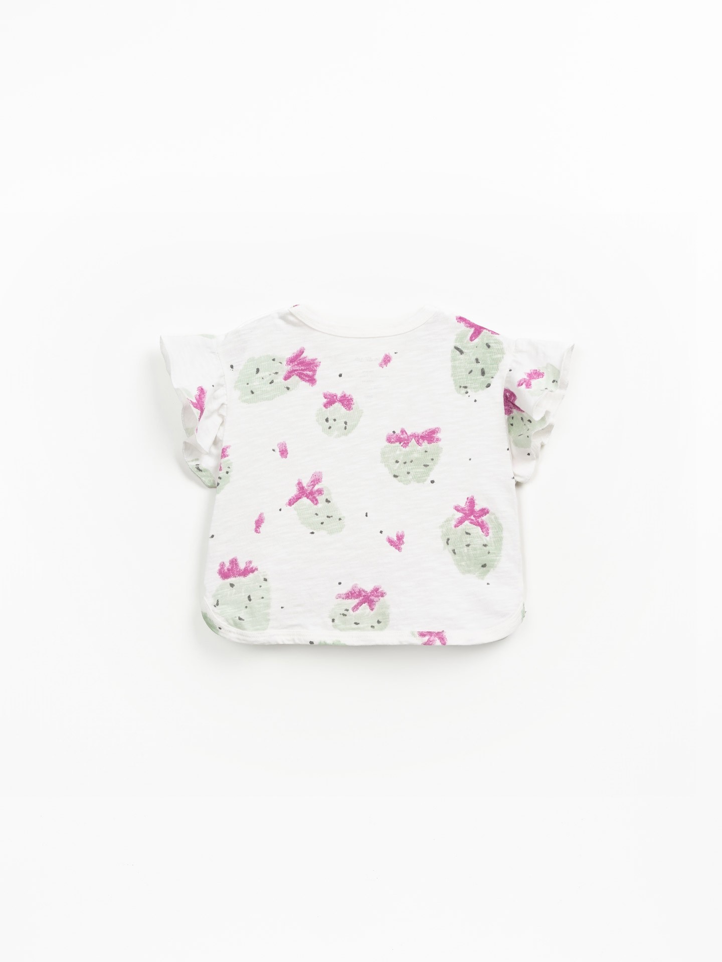 T-shirt à manches courtes avec imprimé de fraises