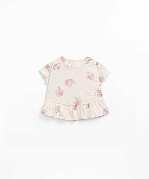 T-shirt avec imprim� d'oranges