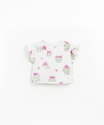 T-shirt with print in organic cotton