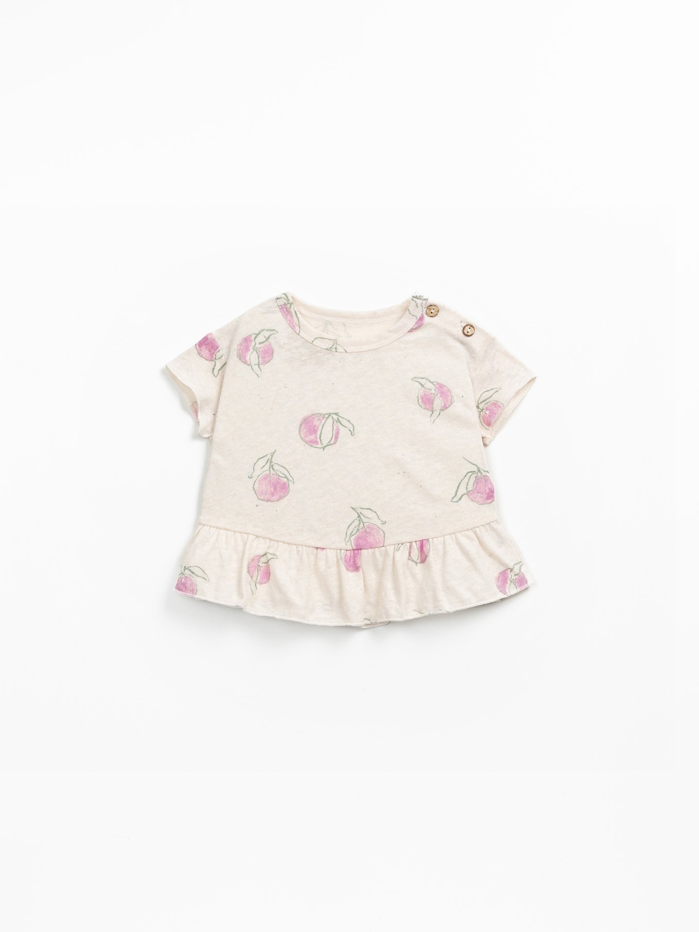 T-shirt avec imprimé d'oranges