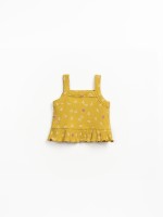 Top con spalline in cotone biologico Top con spalline in cotone biologico