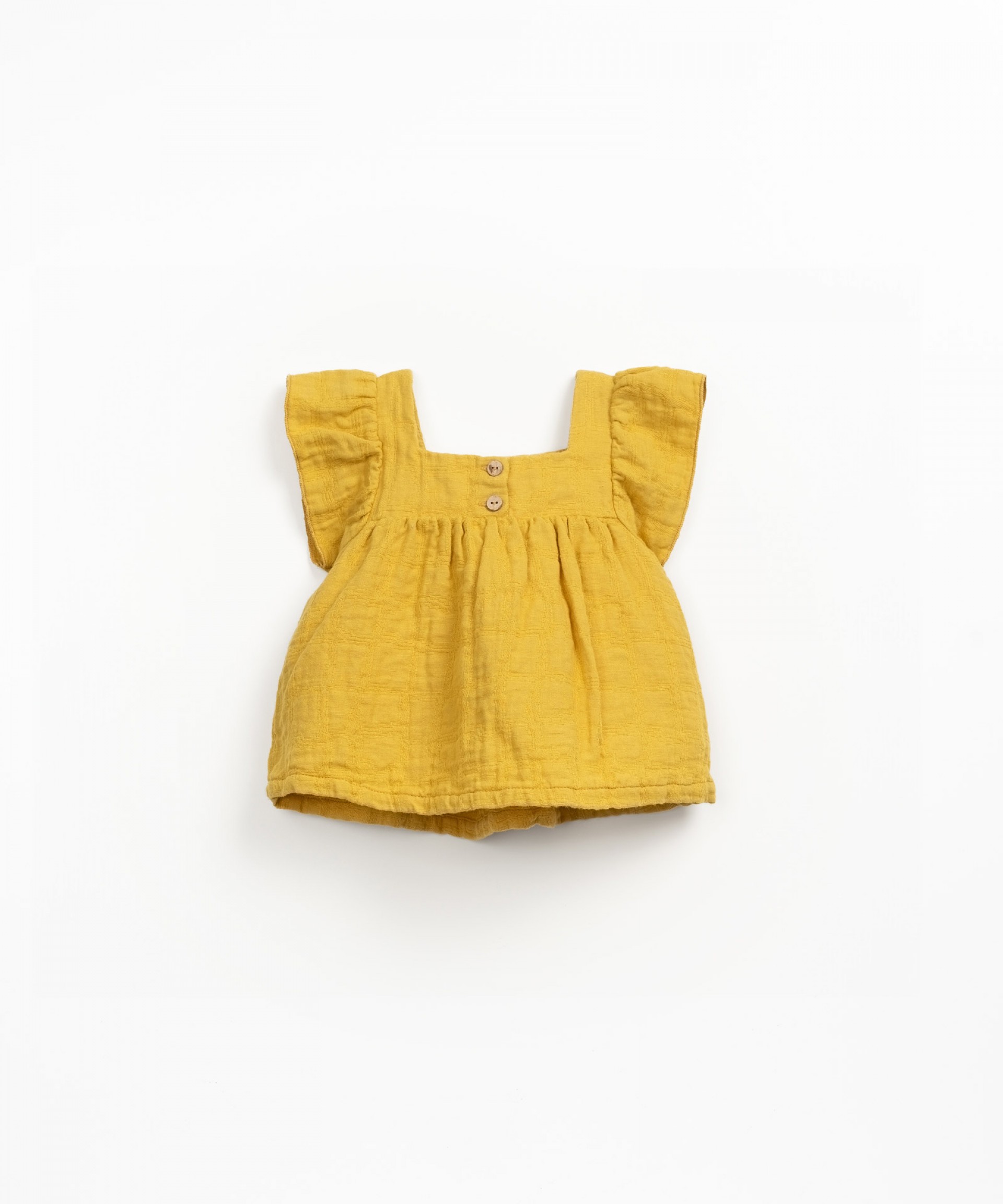 Tunic with front opening