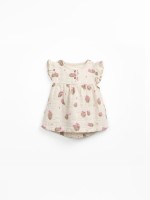 Tunic with strawberry print