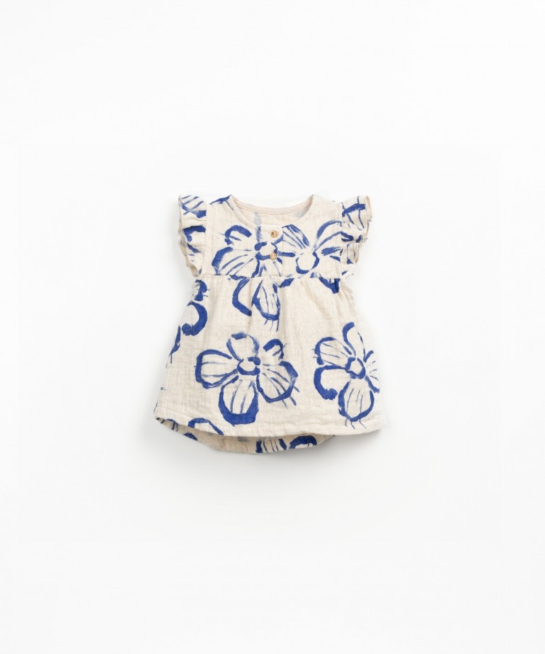 Tunic with floral print