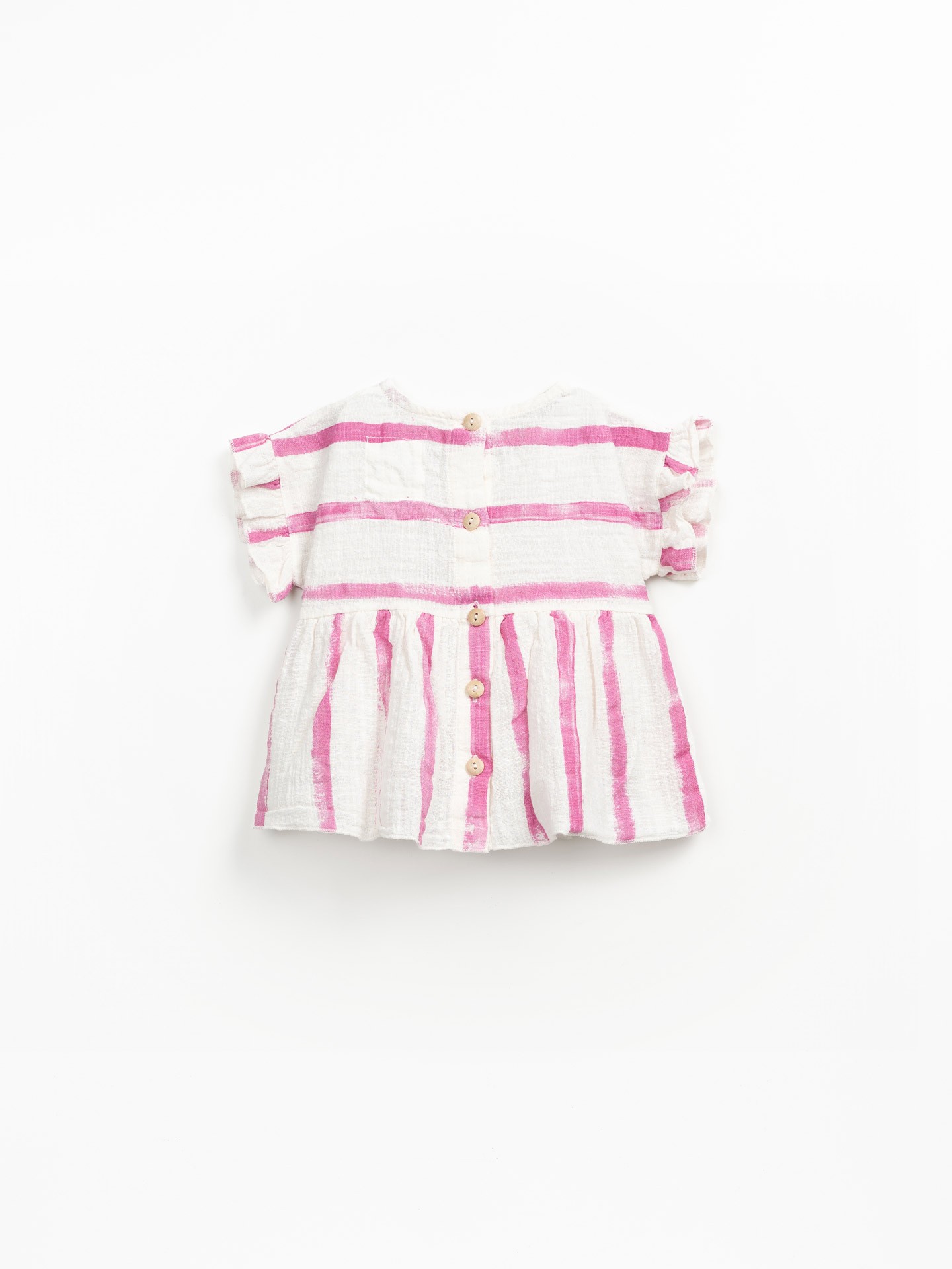 Tunique à imprimé rayé