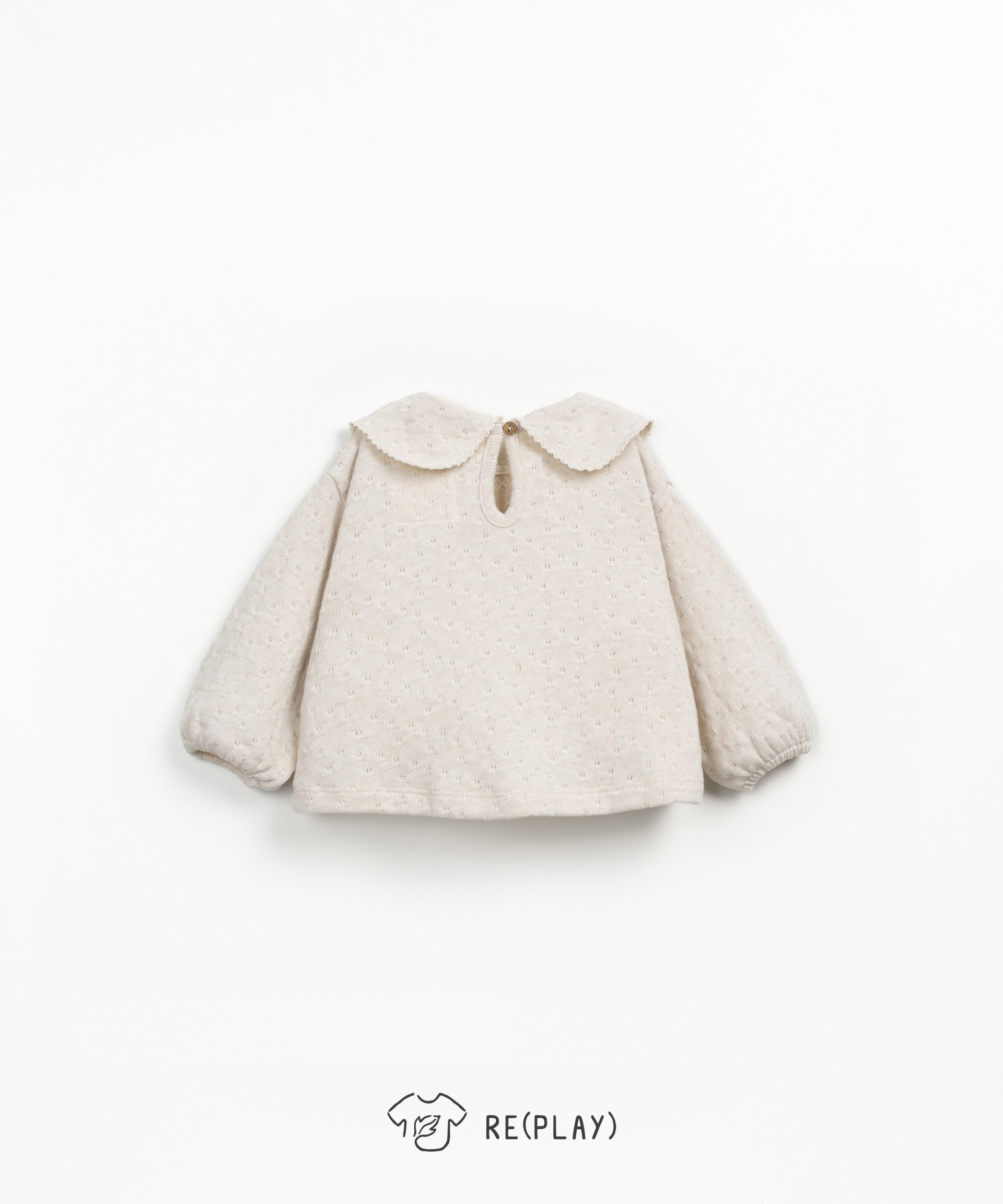 Sudadera de punto con algodn regenerativo