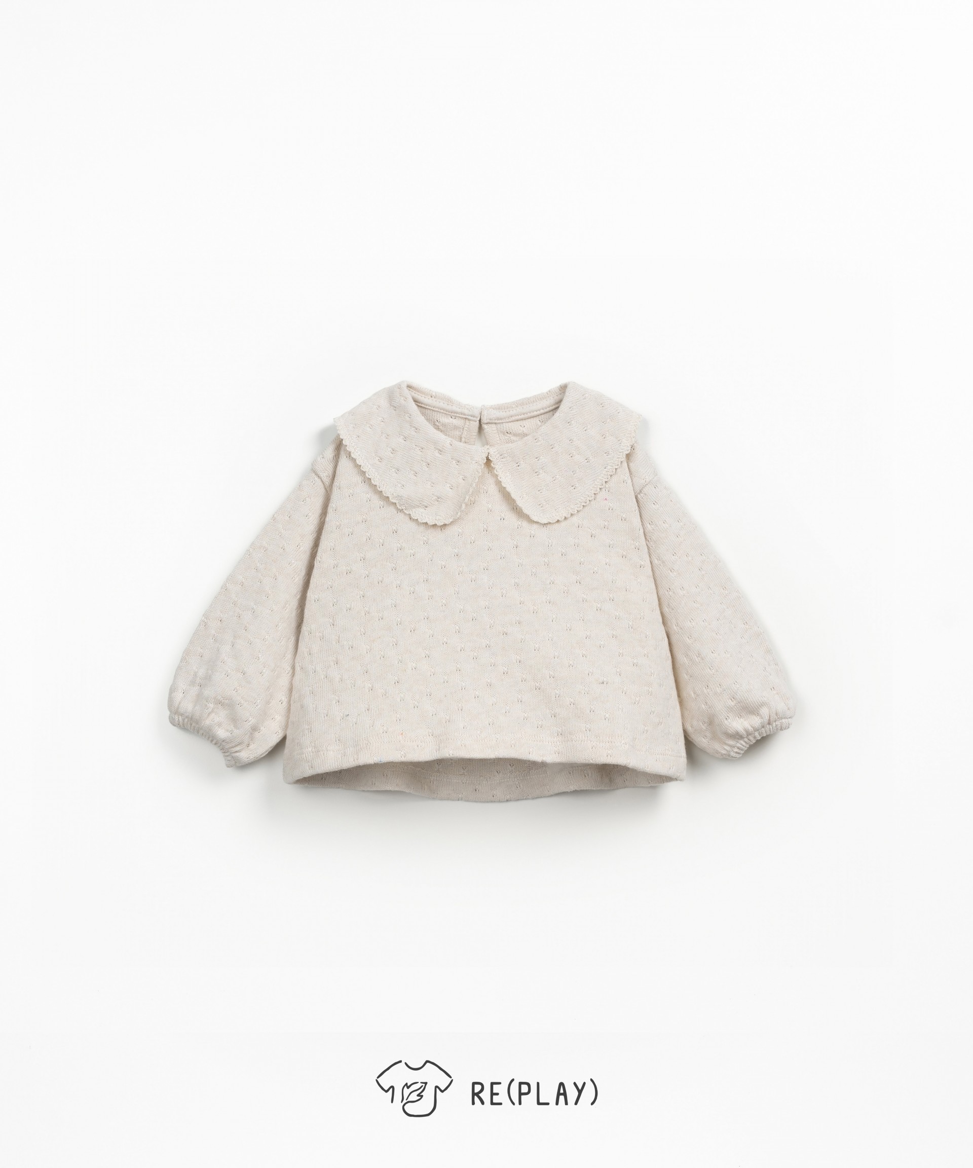 Sudadera de punto con algodn regenerativo