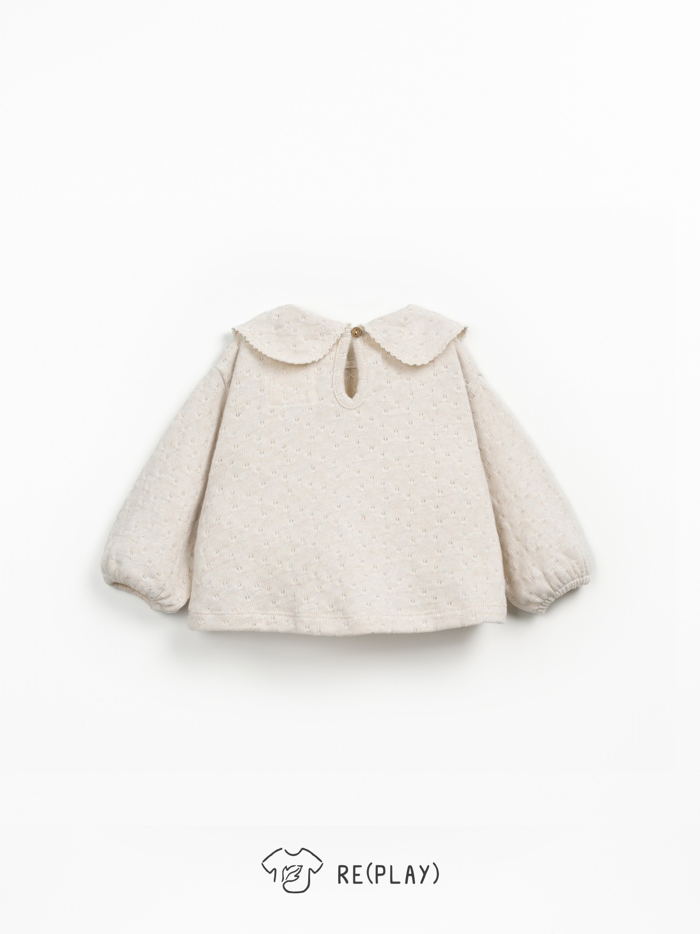 Sweat en maille avec col