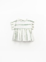 Tunique avec imprim� � rayures