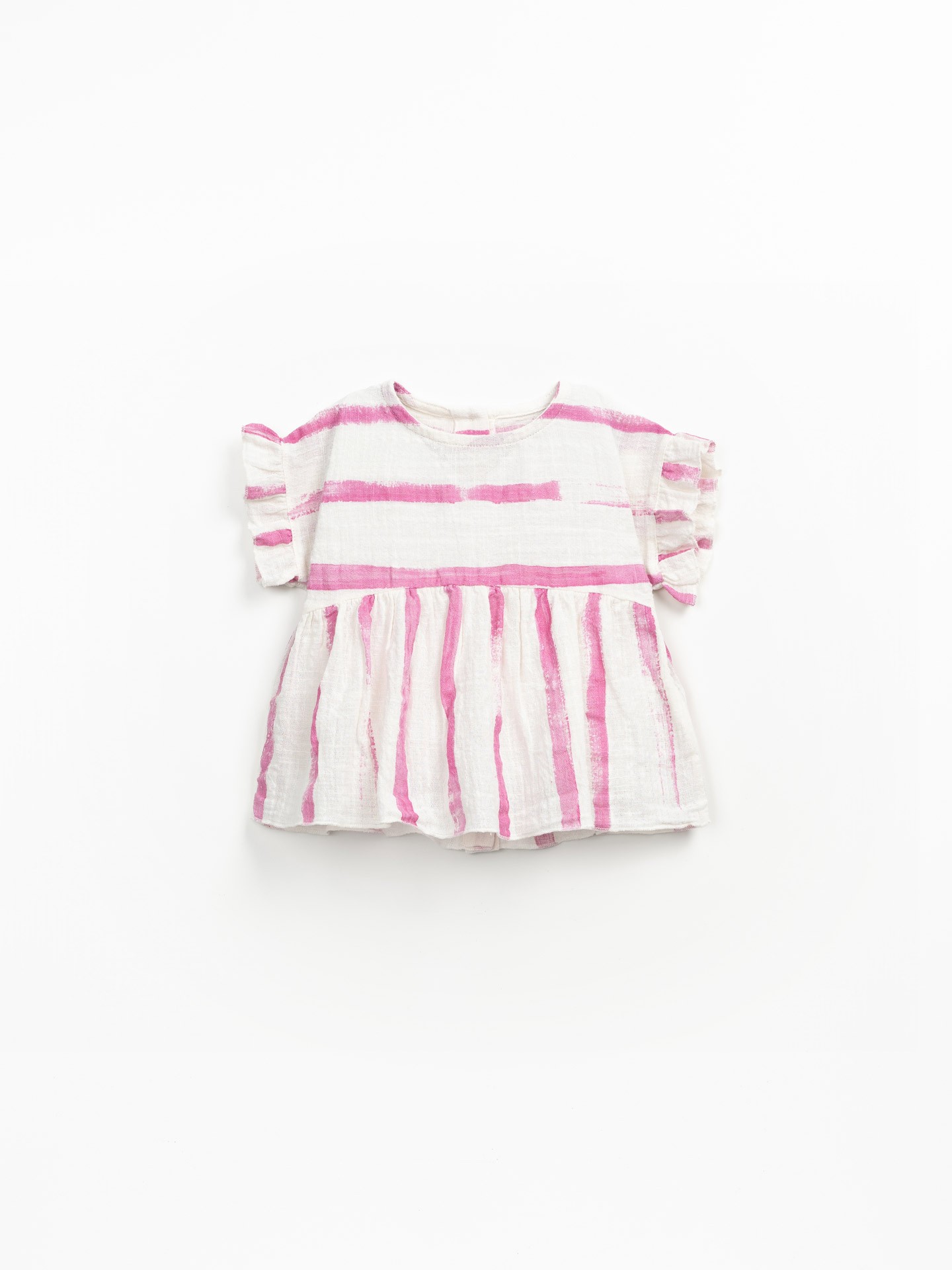 Tunique à imprimé rayé