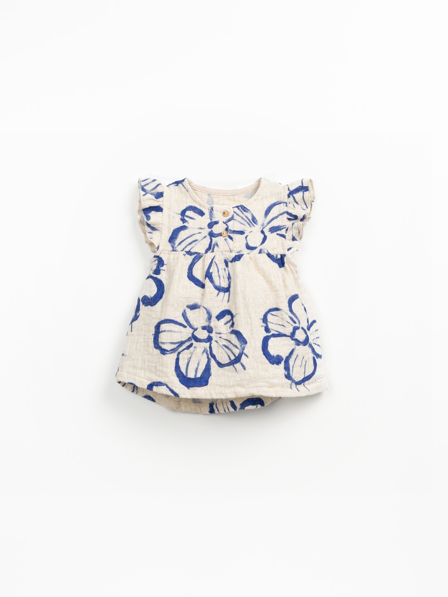 Túnica con estampado de flores