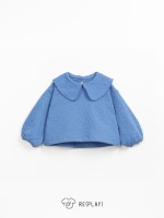 Sweat en maille avec col