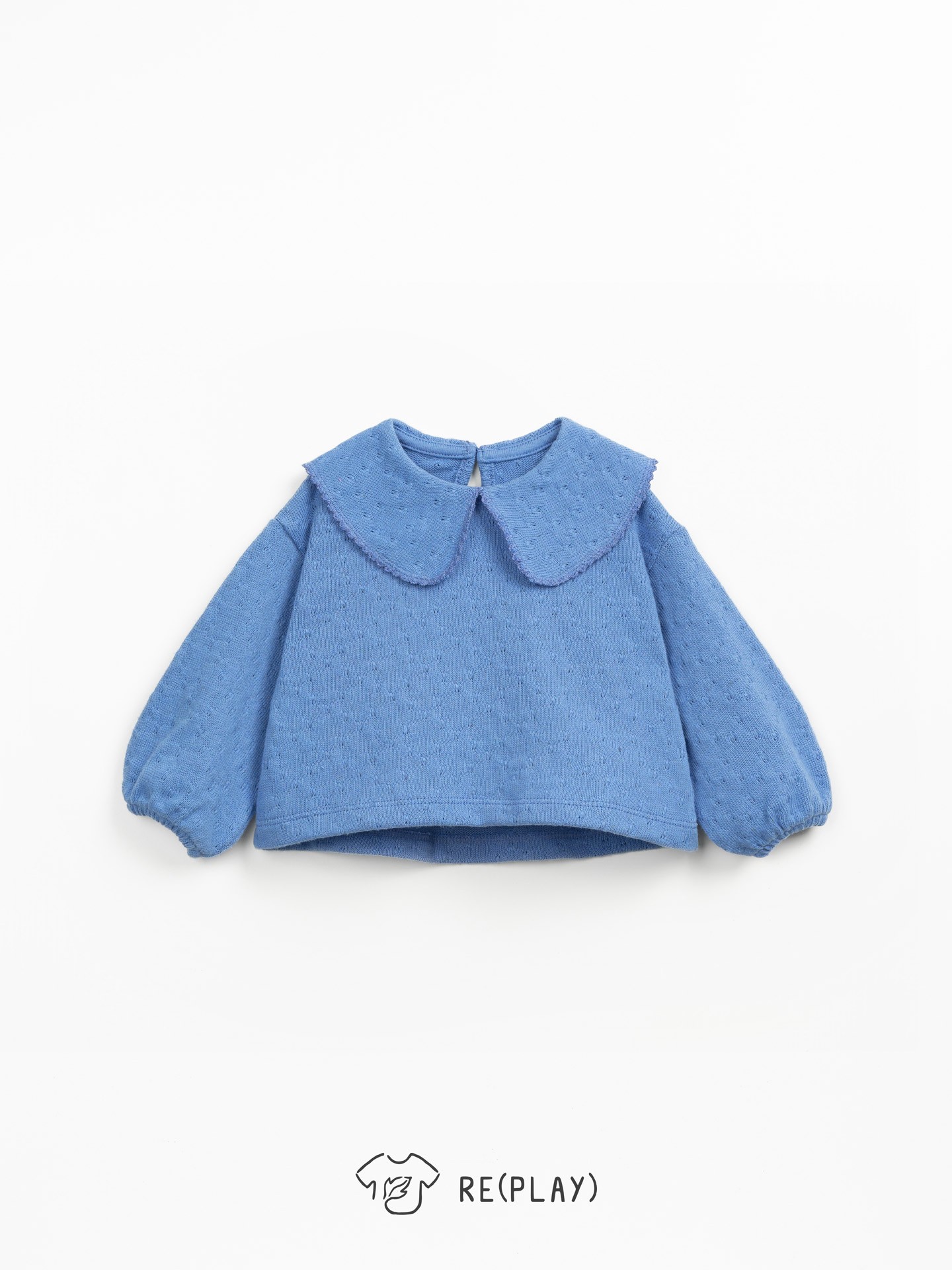 Sweat en maille avec col