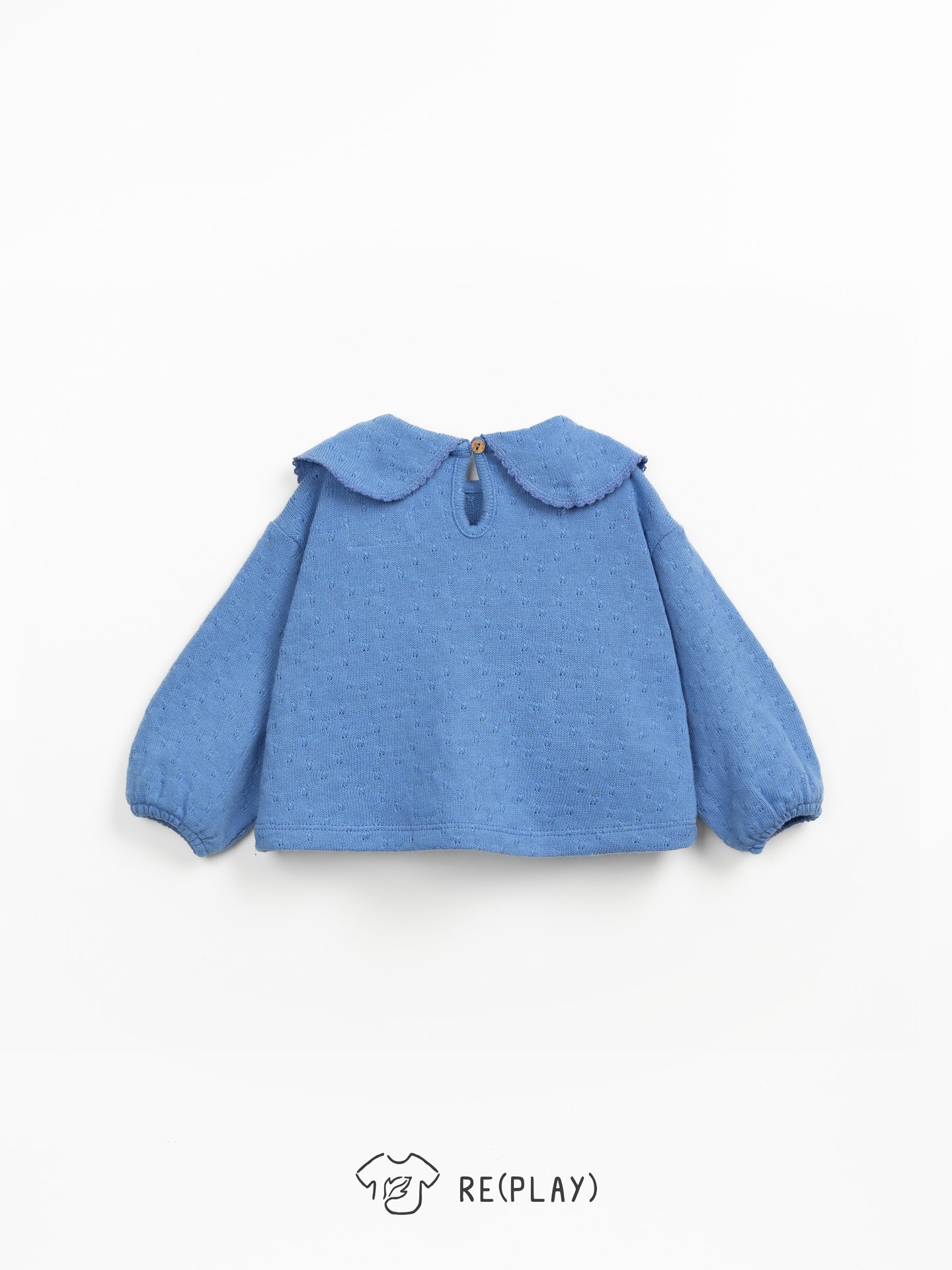 Sweat en maille avec col