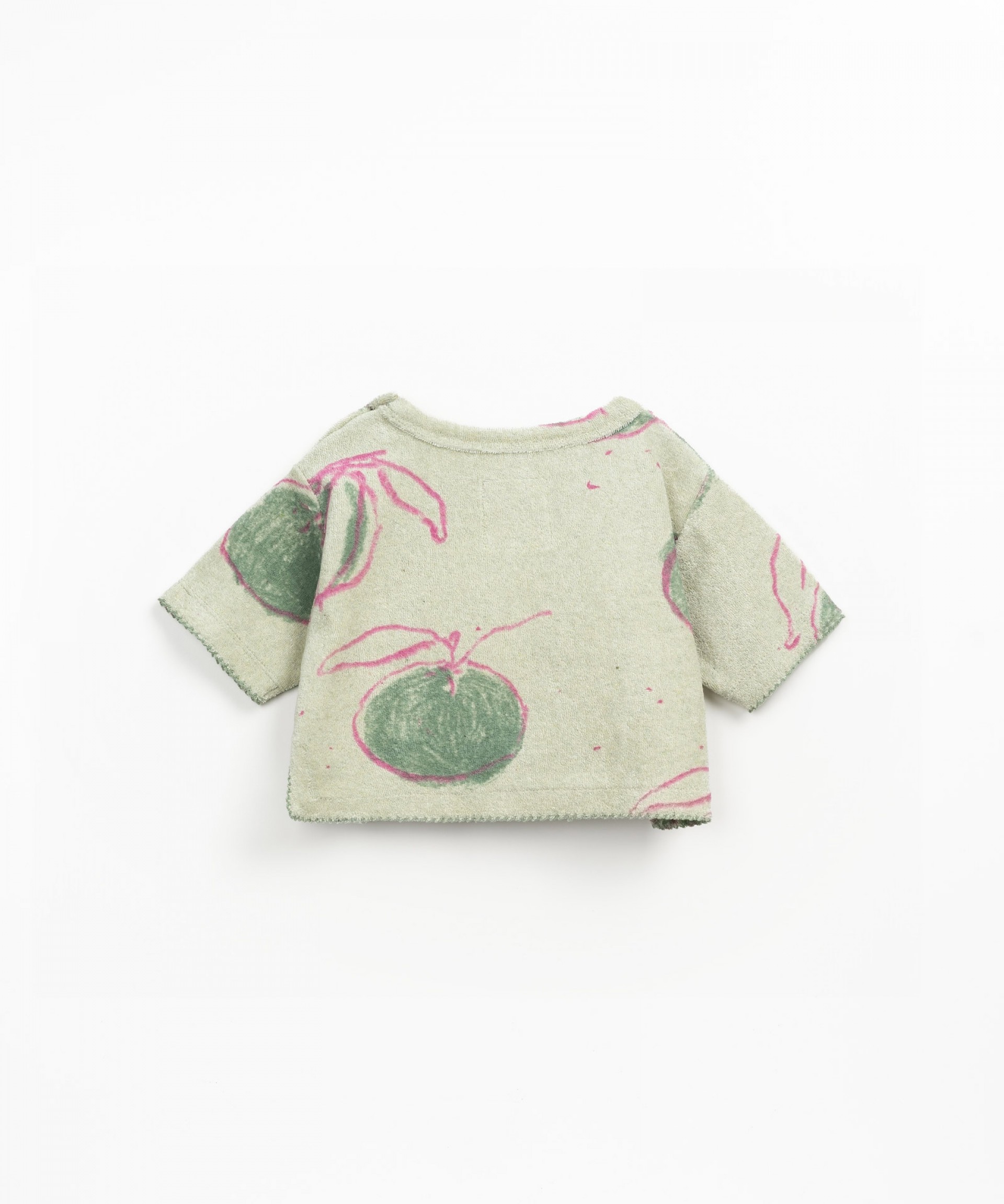 Sweatshirt with dropped shoulder