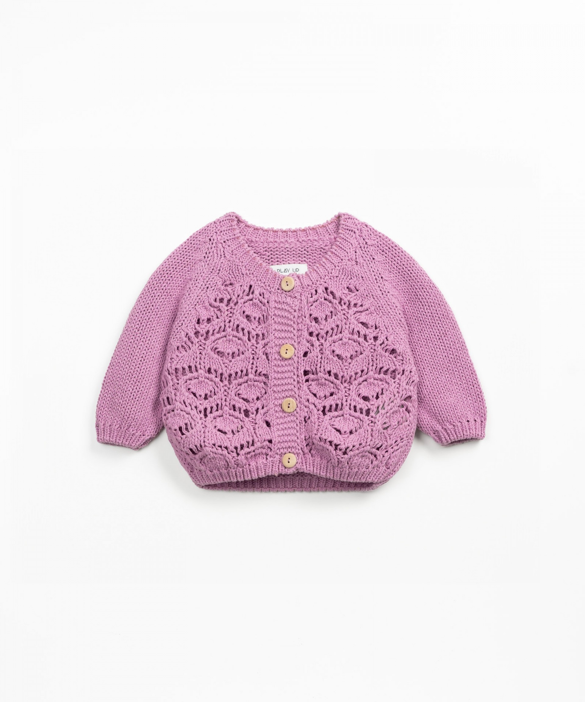 Cotton knit jacket