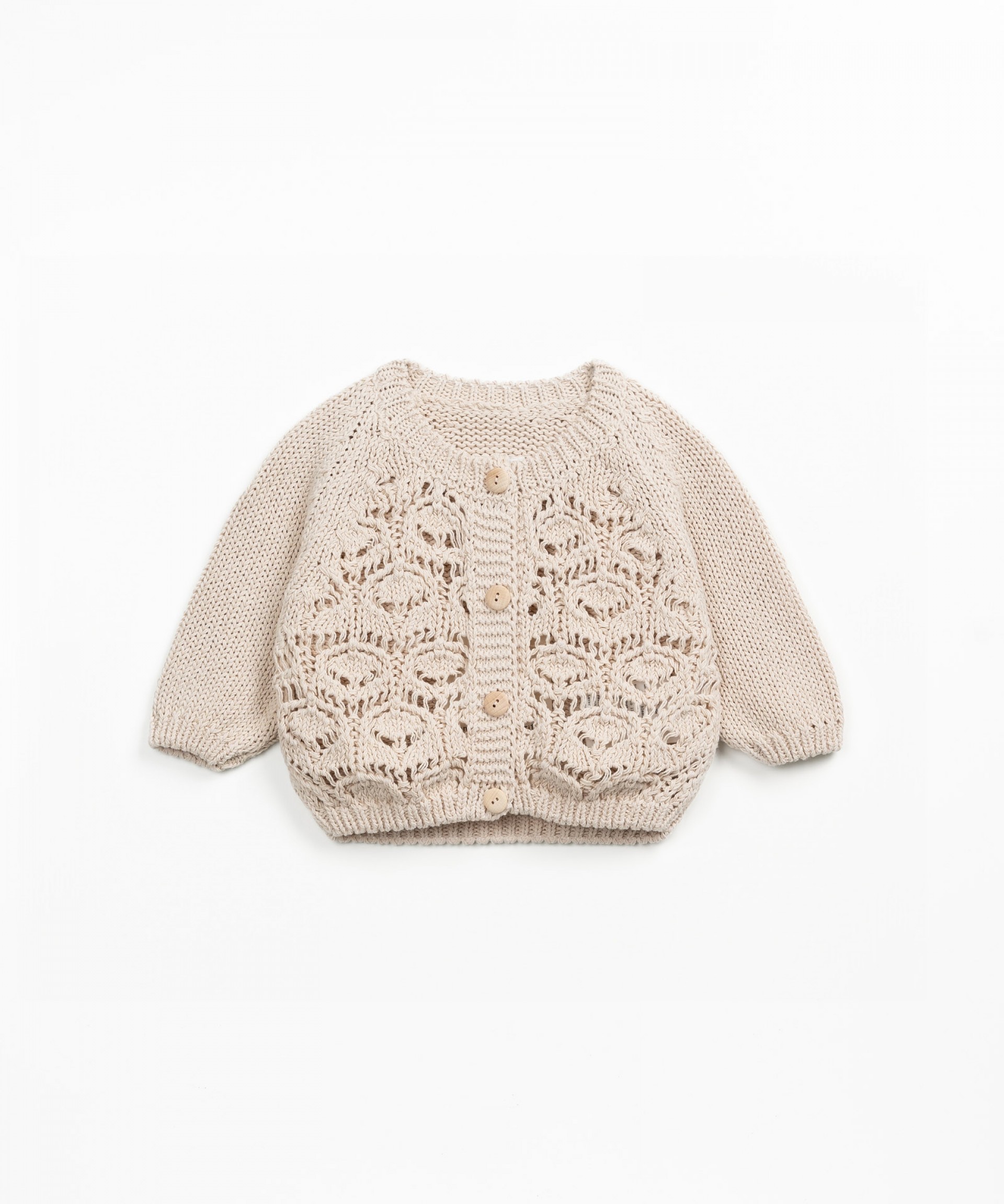 Chaqueta de punto de algodn