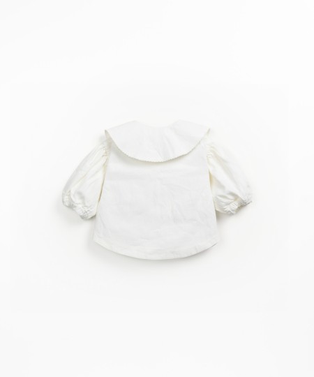 Chaqueta de sarga de algodón