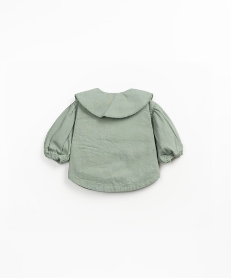 Veste en sergé de coton