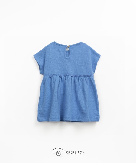 Vestido de punto texturizado