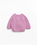 Cotton knit jacket