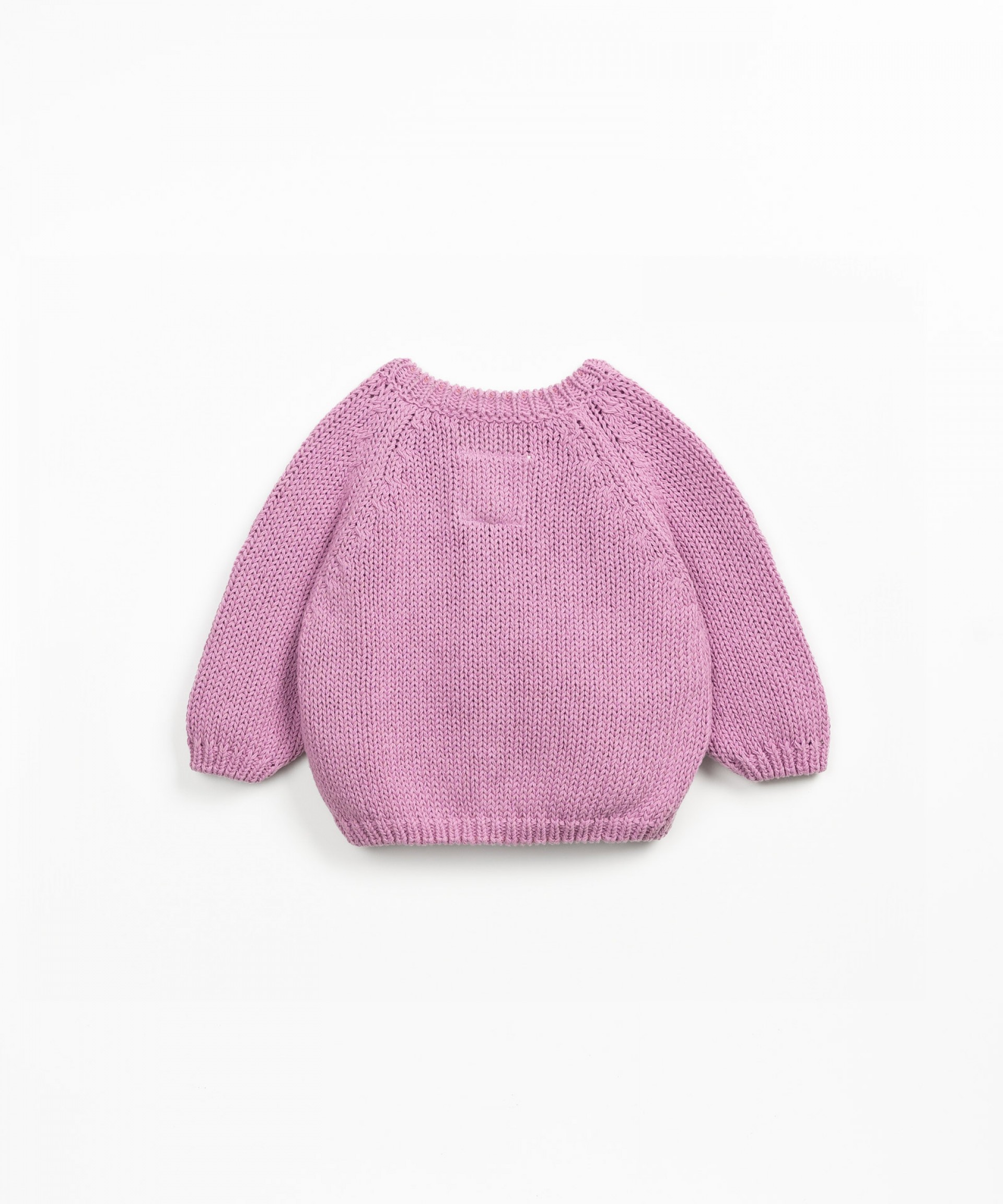 Cotton knit jacket