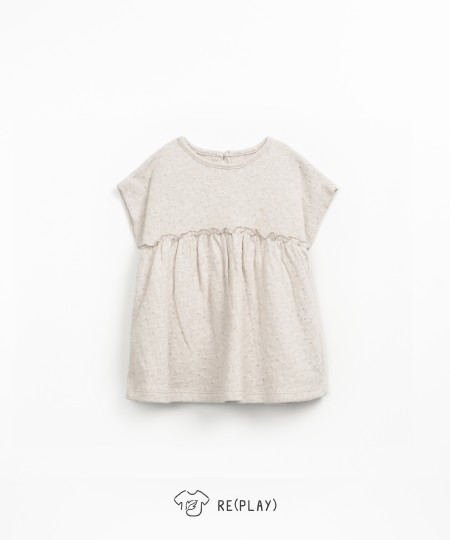 Robe en maille textur�e