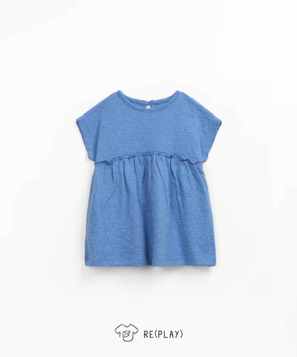 Robe en maille textur�e