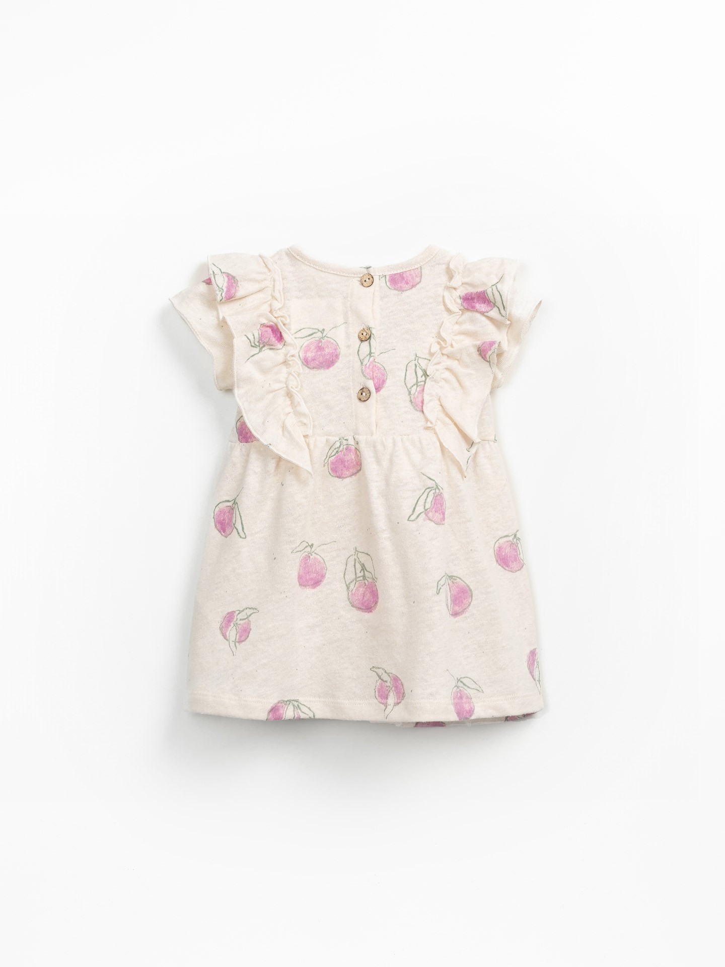 Robe en maille avec imprimé d'oranges