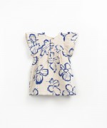 Fabric dress with print