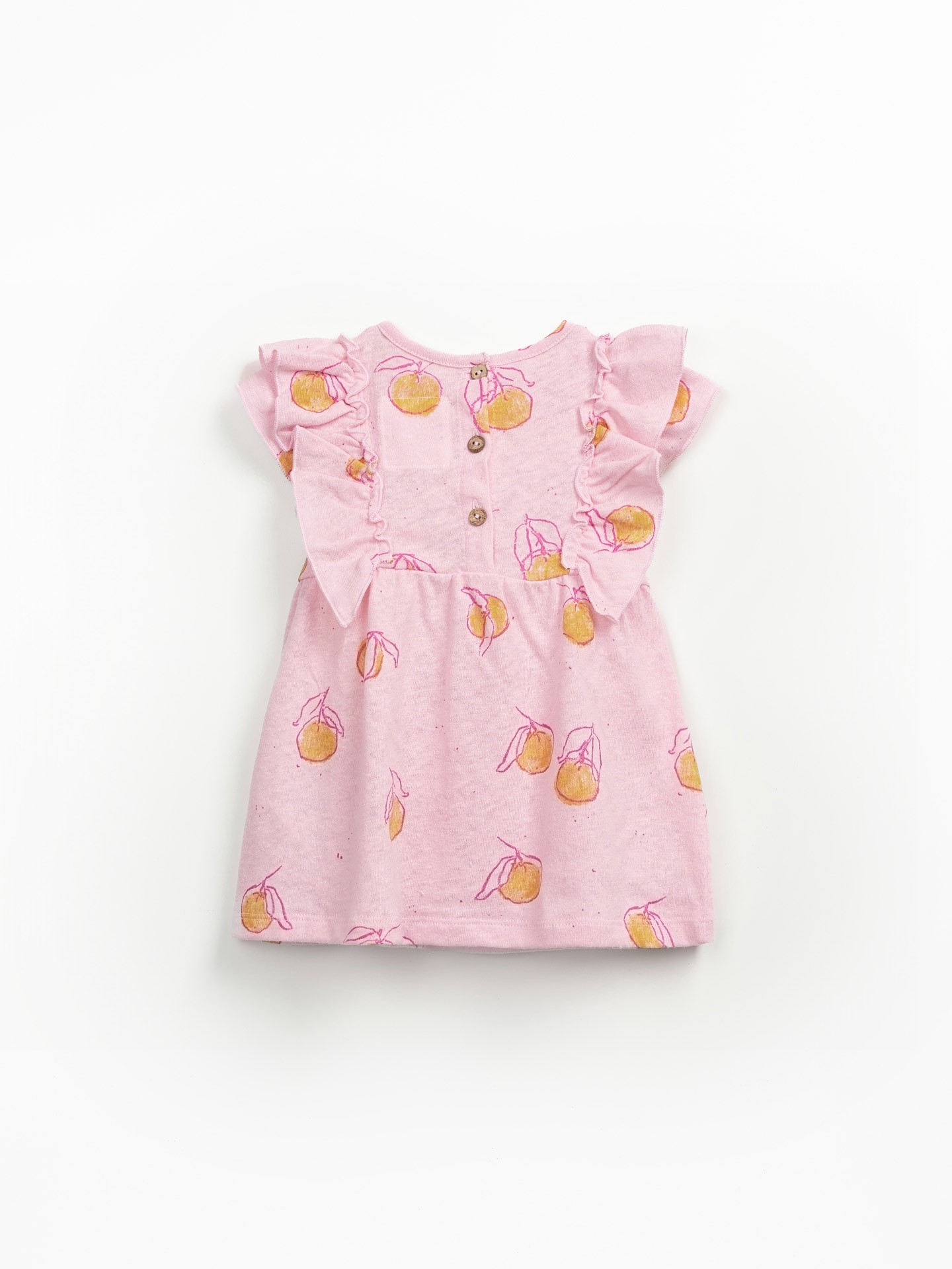 Robe en maille avec imprimé d'oranges