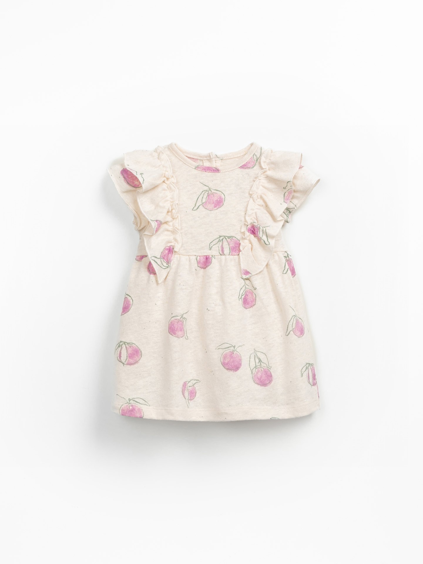 Robe en maille avec imprimé d'oranges