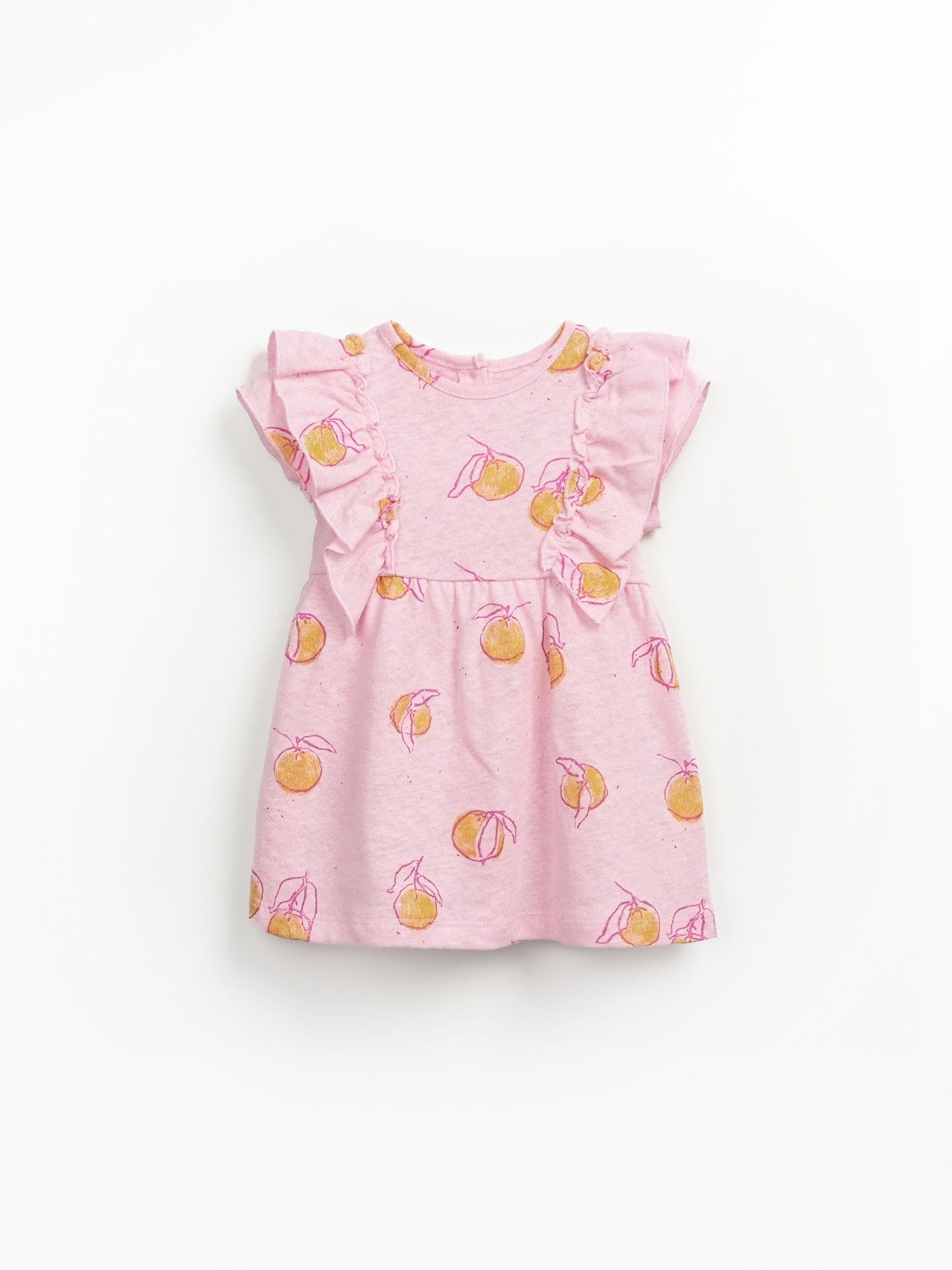 Robe en maille avec imprimé d'oranges